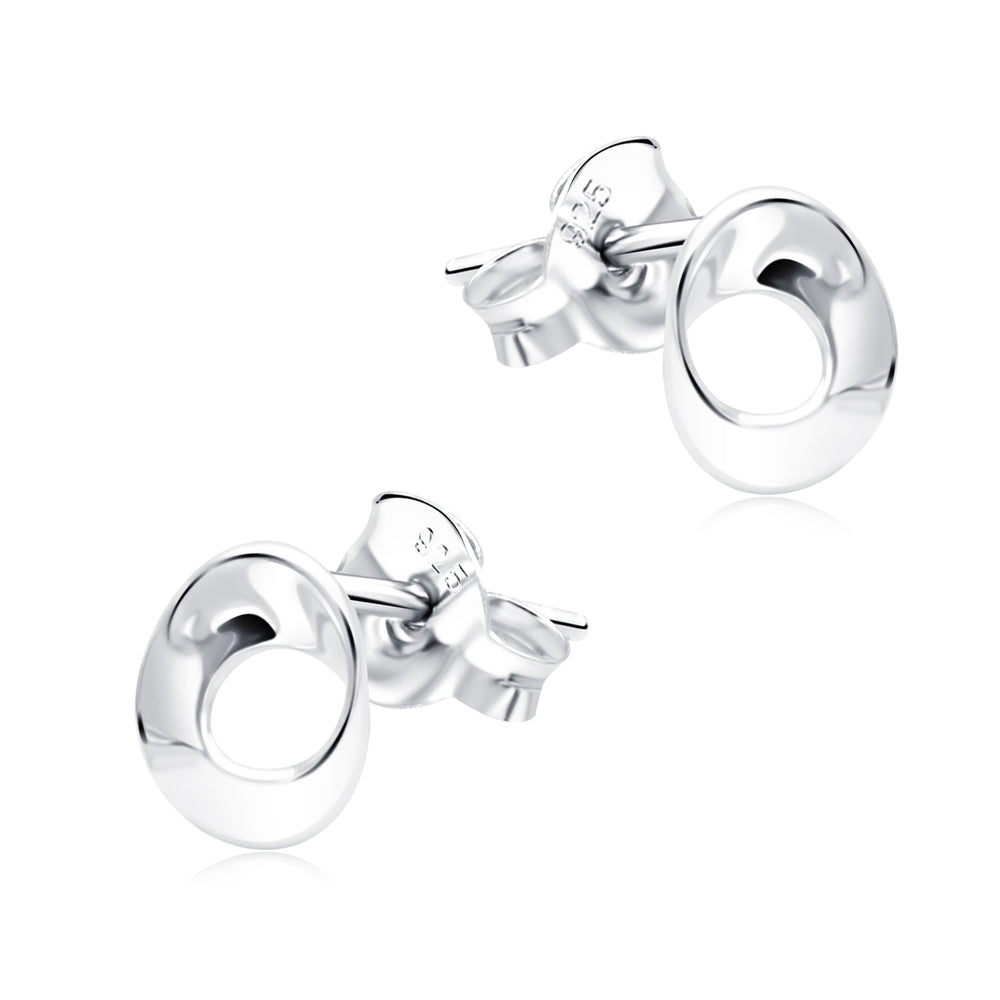 Halo Loop Stud Earrings STS-6786