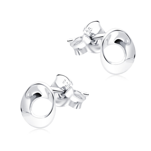 Halo Loop Stud Earrings STS-6786