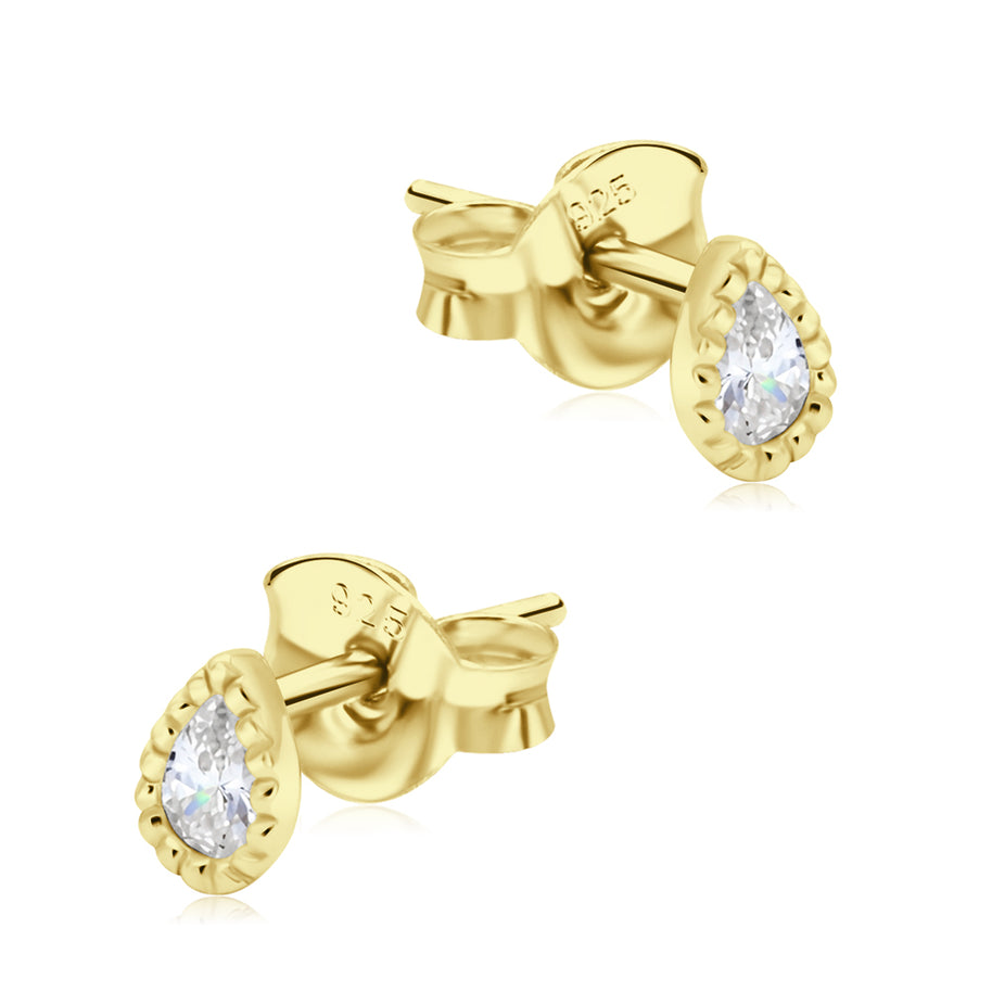 Crystal Round Stud Earring STS-6811