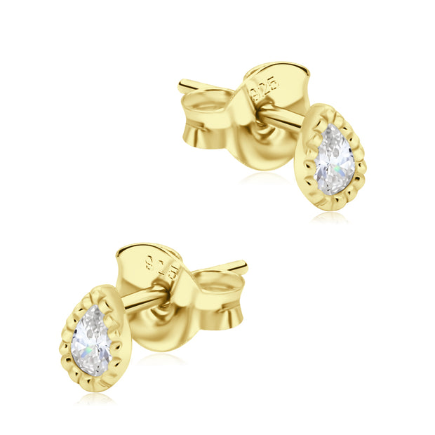 Crystal Round Stud Earring STS-6811