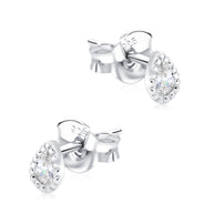 Crystal Round Stud Earring STS-6811