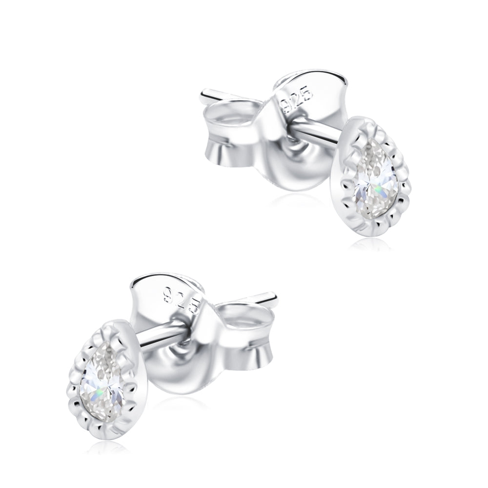 Crystal Round Stud Earring STS-6811