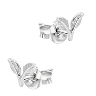 Double Leaf Stud Earring STS-6894