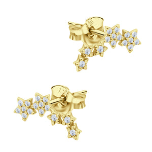 Sparkle Stars Stud Earring STS-6958