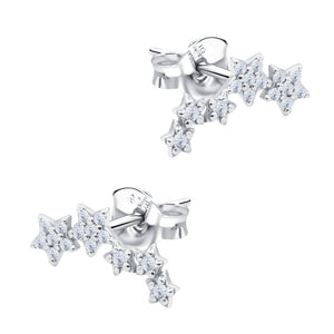 Sparkle Stars Stud Earring STS-6958