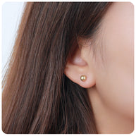 Ball Shaped Stud Earrings STS-70