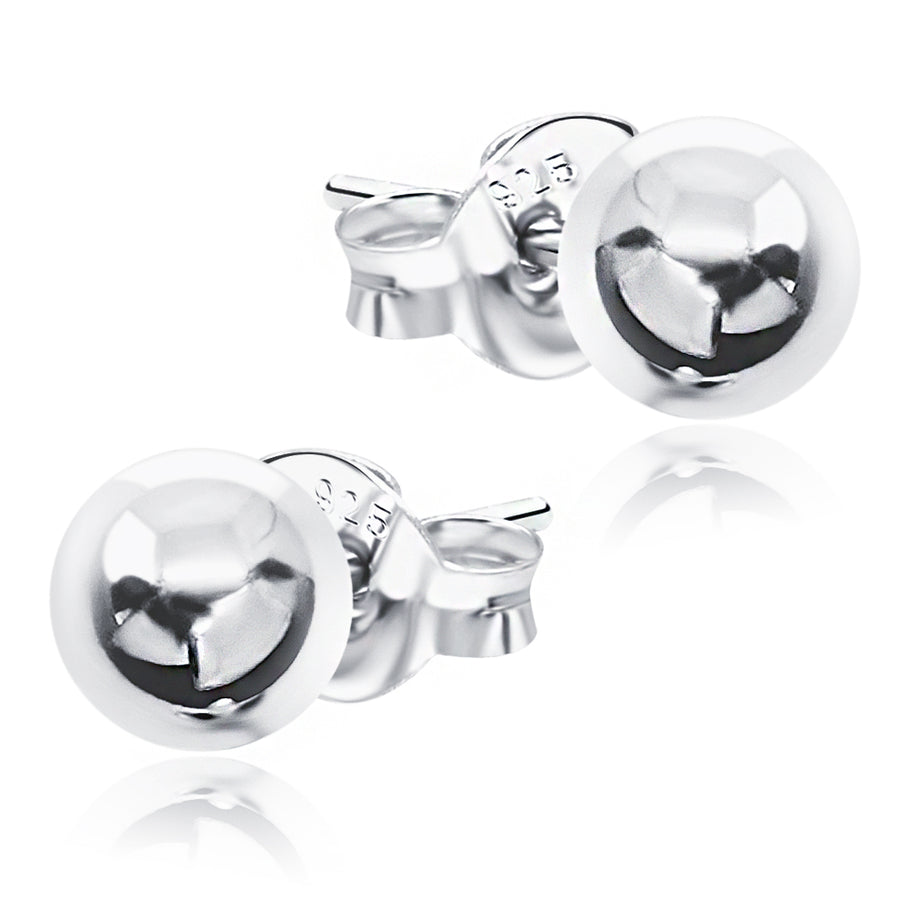 Ball Shaped Stud Earrings STS-70