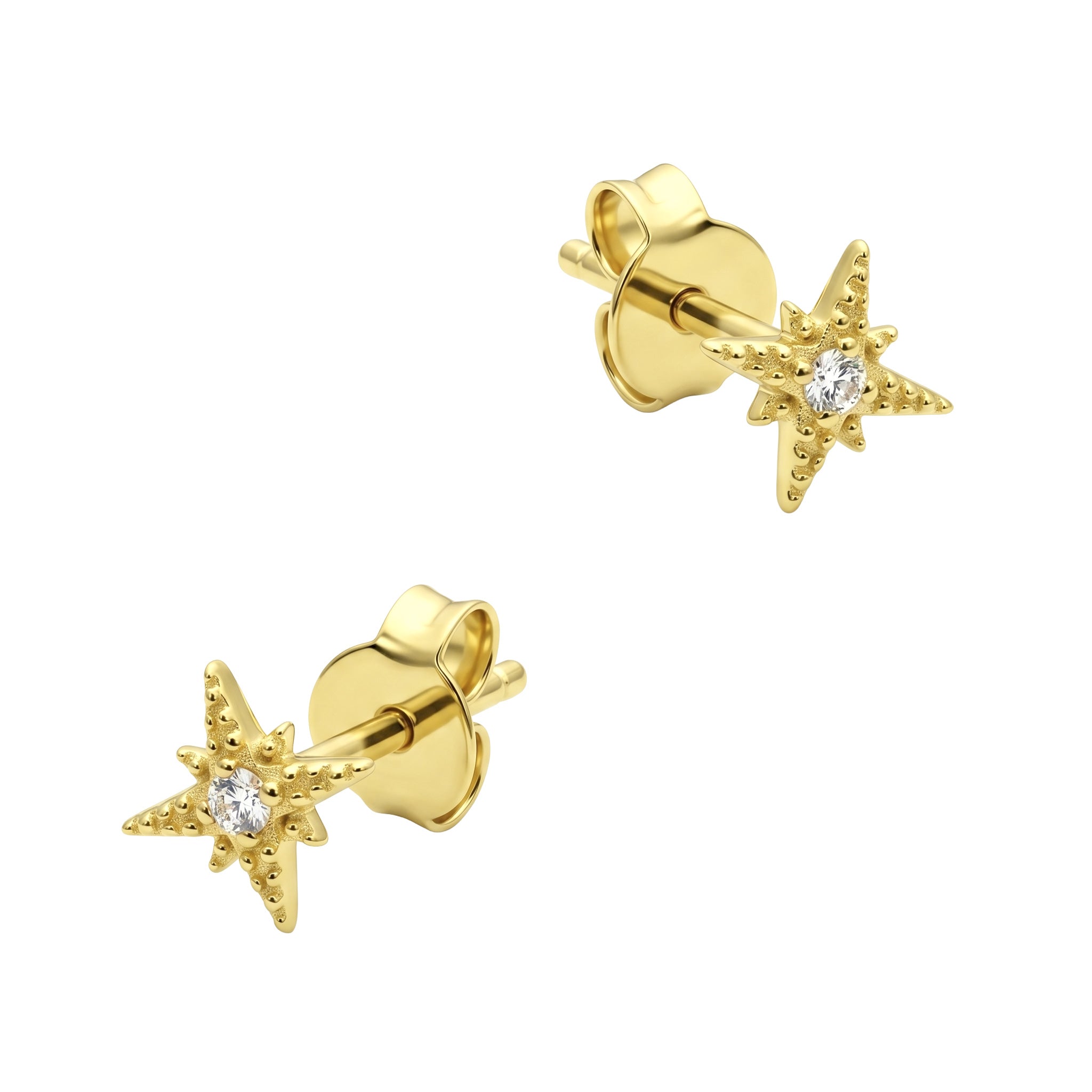 Sparkle Star Stud Earring STS-7006
