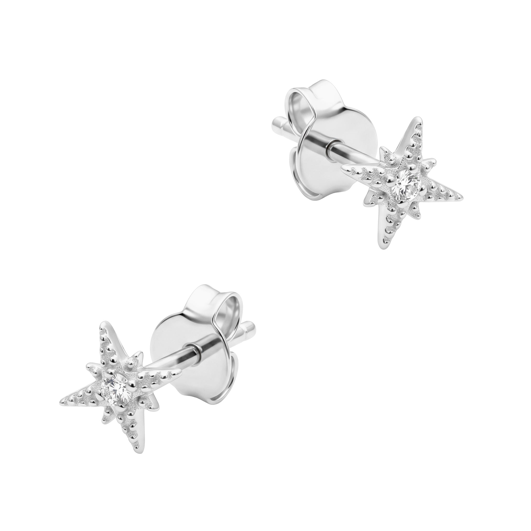 Sparkle Star Stud Earring STS-7006