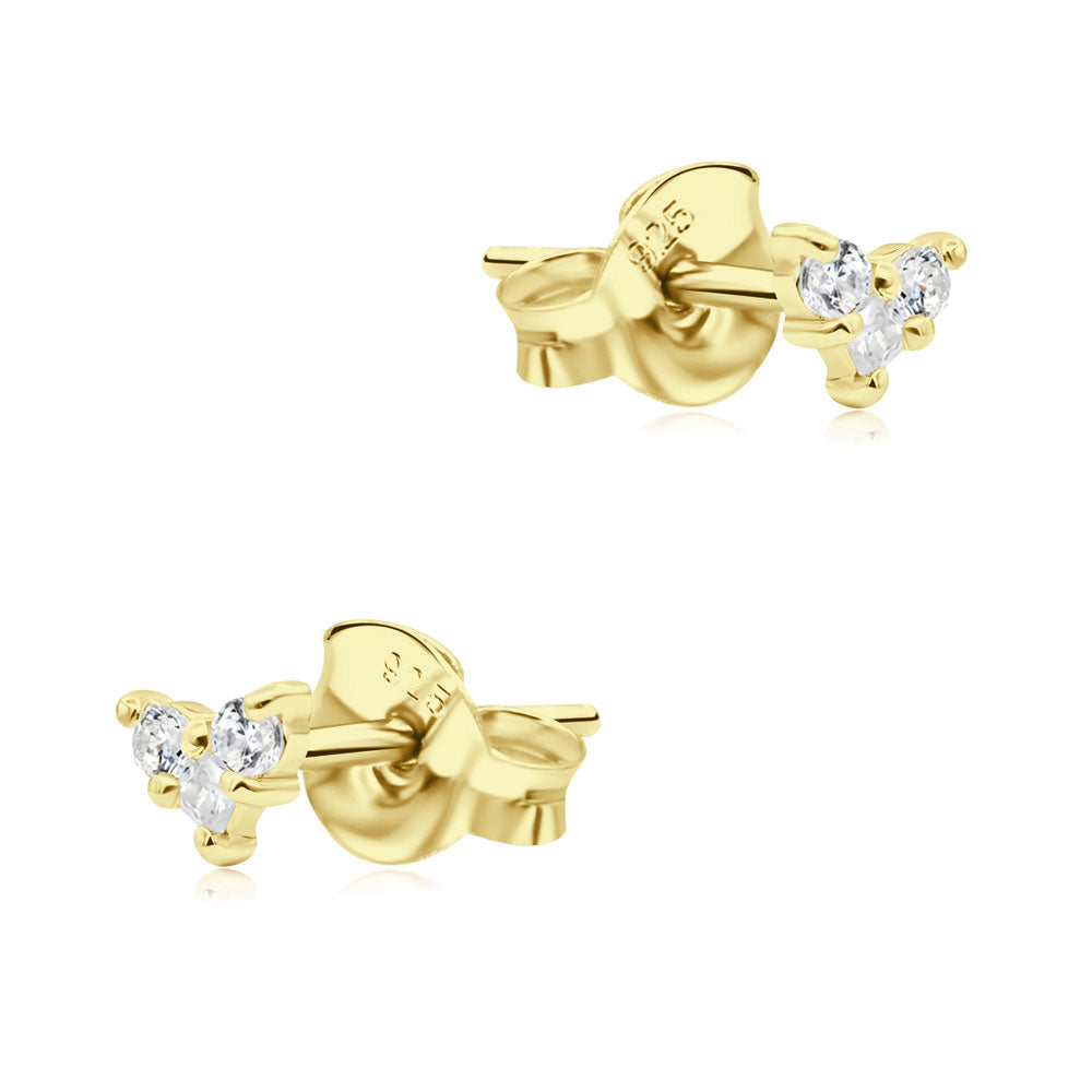 Lovely Heart CZ Stud Earring STS-7010