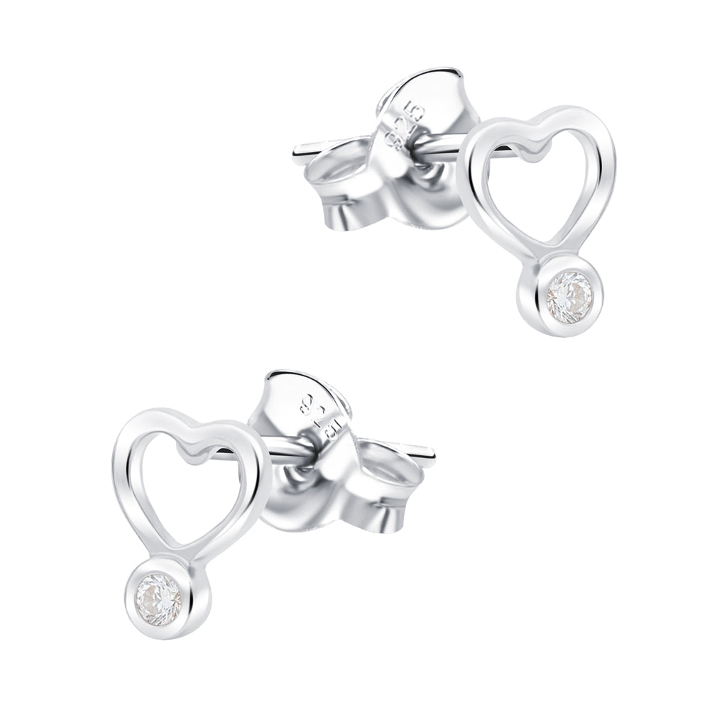 Heart Stud Earring STS-7056