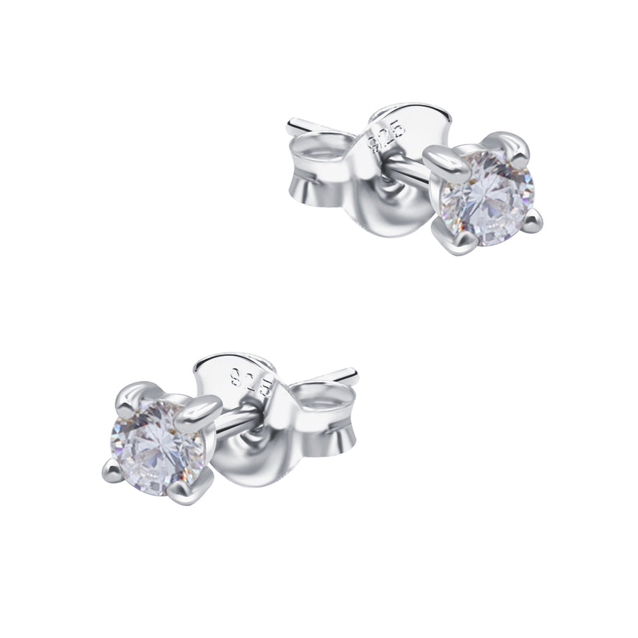 Cubic Zirconia Stud Earring STS-7093