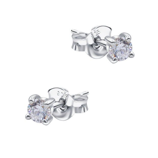 Cubic Zirconia Stud Earring STS-7093