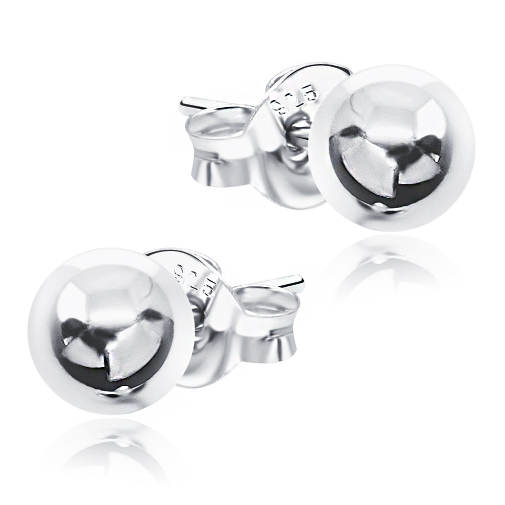Ball Shaped Stud Earrings STS-70