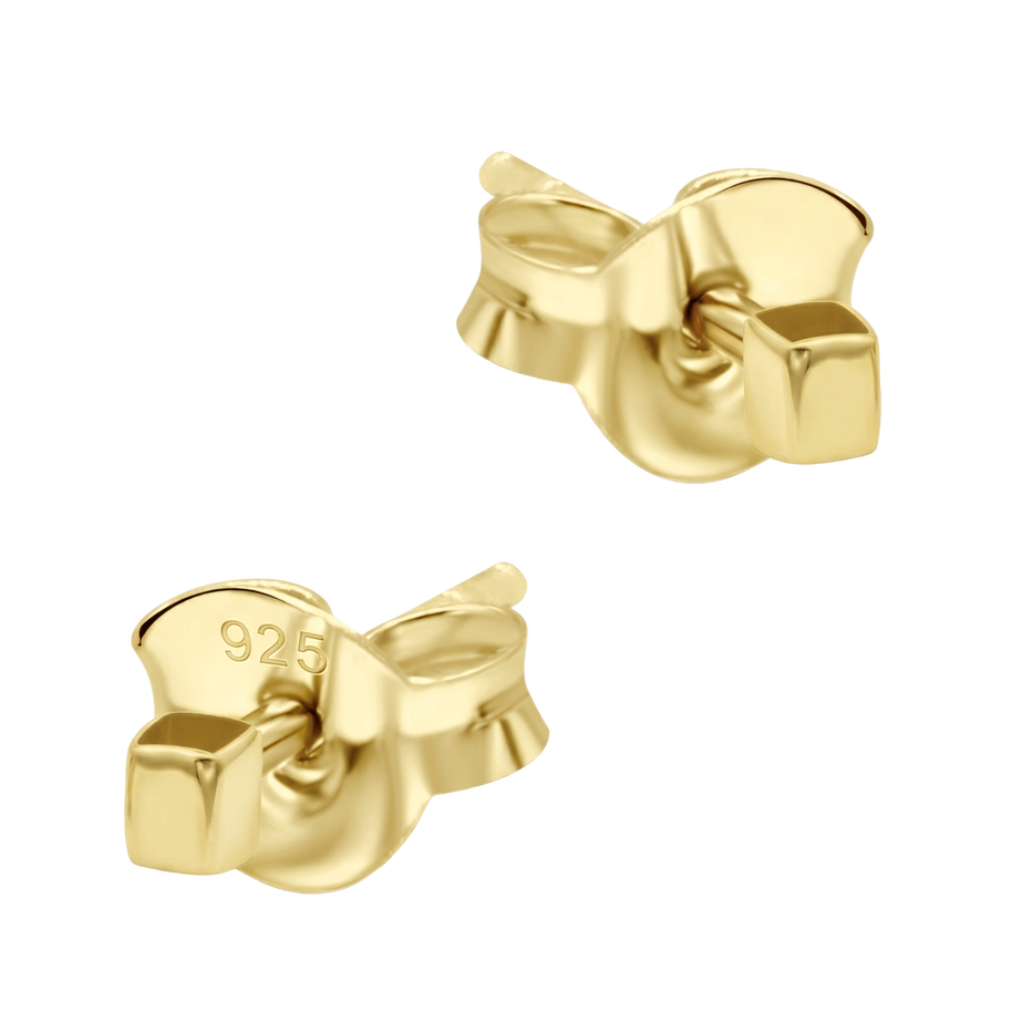 Geometric Cube Cluster Stud Earring STS-7182