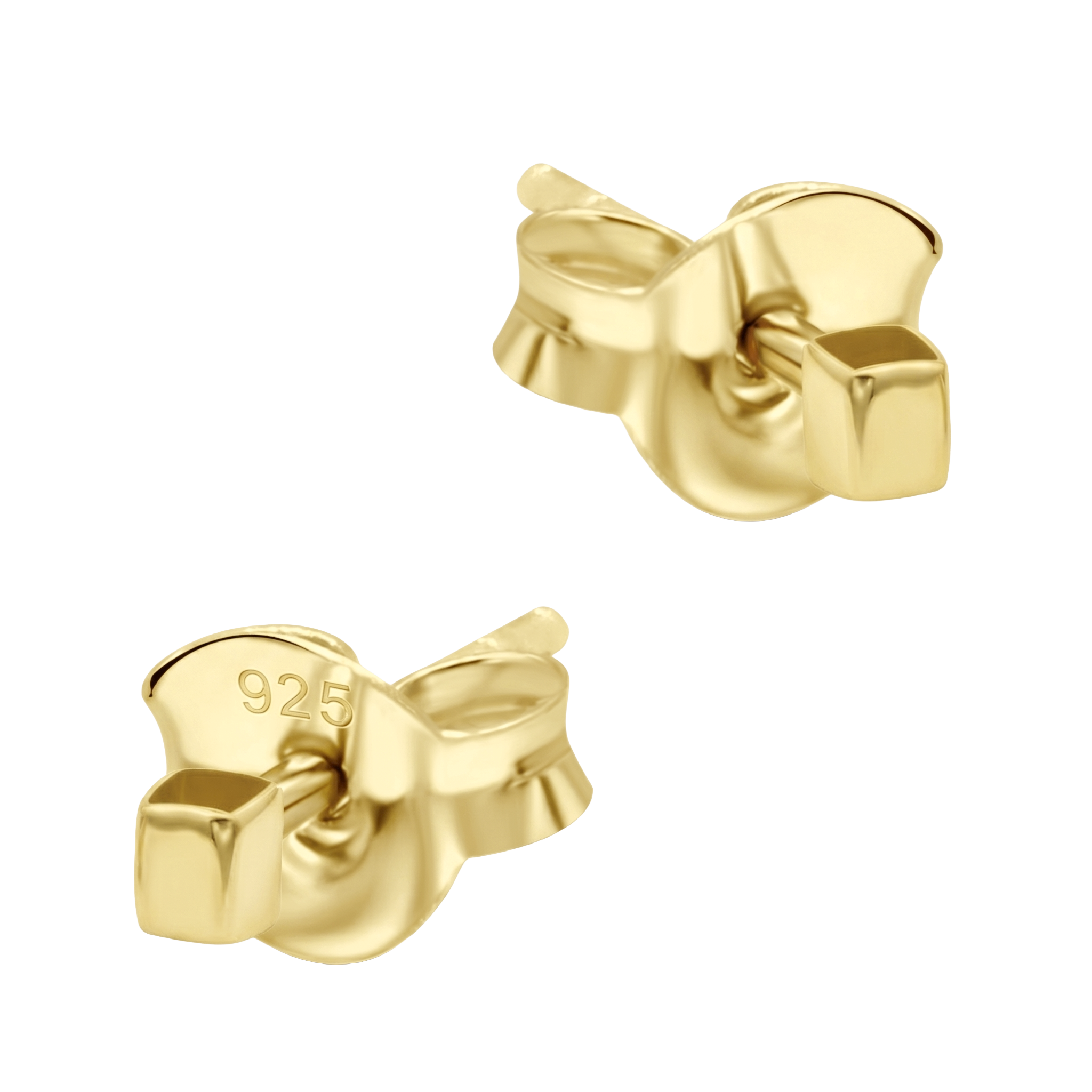 Geometric Cube Cluster Stud Earring STS-7182