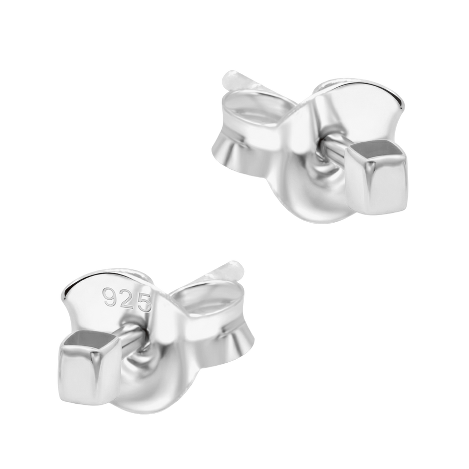 Geometric Cube Cluster Stud Earring STS-7182