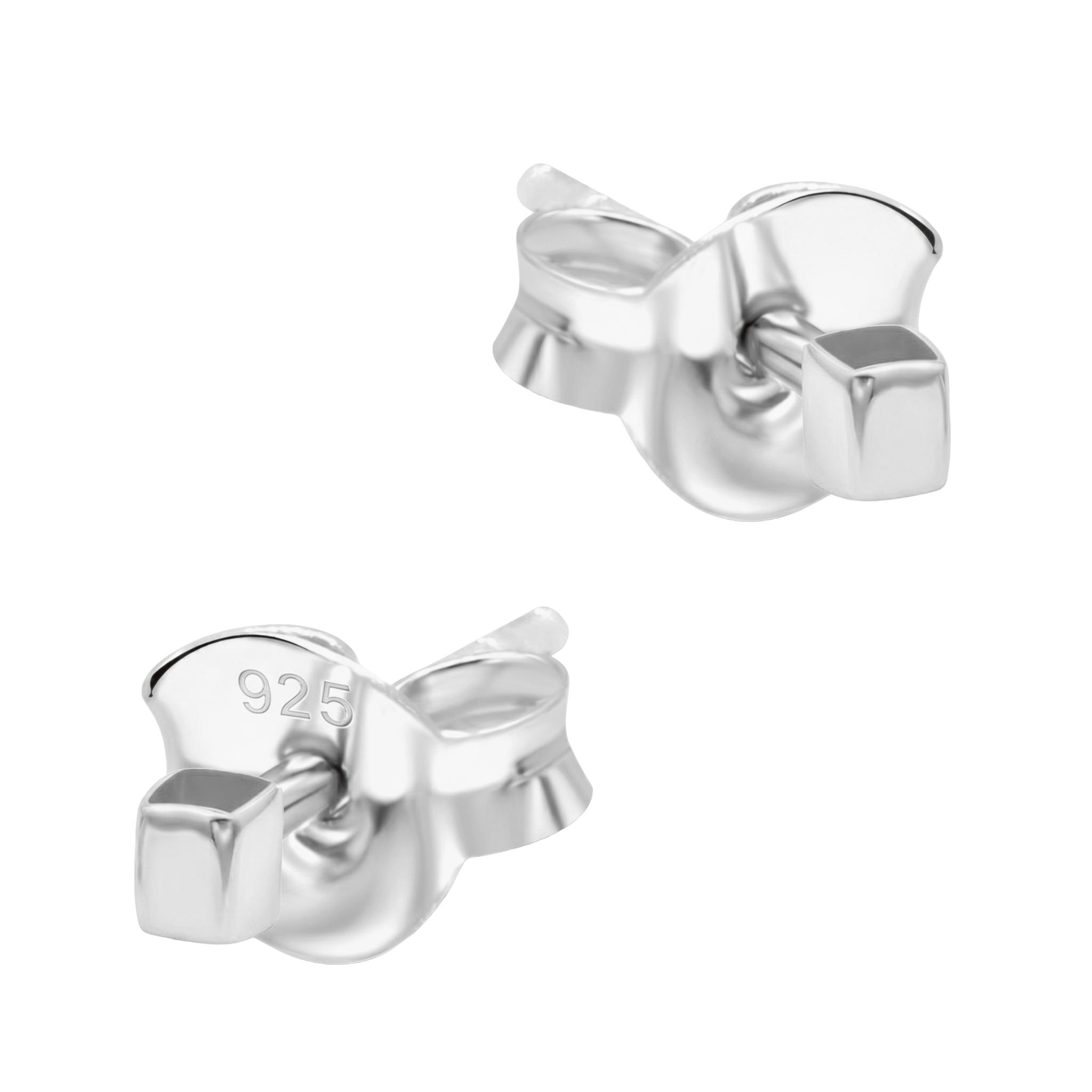 Geometric Cube Cluster Stud Earring STS-7182