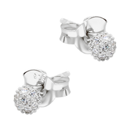 CZ Ball Cluster Stud Earring STS-7220
