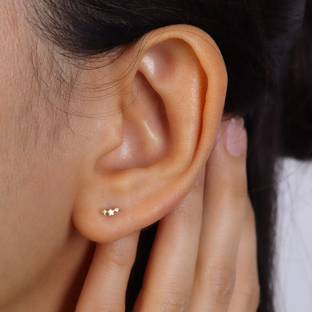 Celestial Stars Stud Earring STS-7231