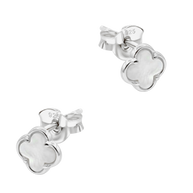 Mother of Pearl Clover Stud Earring STS-7232