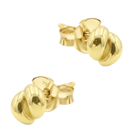 Polished Love Knot Stud Earring STS-7240