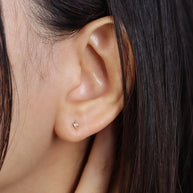 Lightning Bolt Stud Earring STS-7242