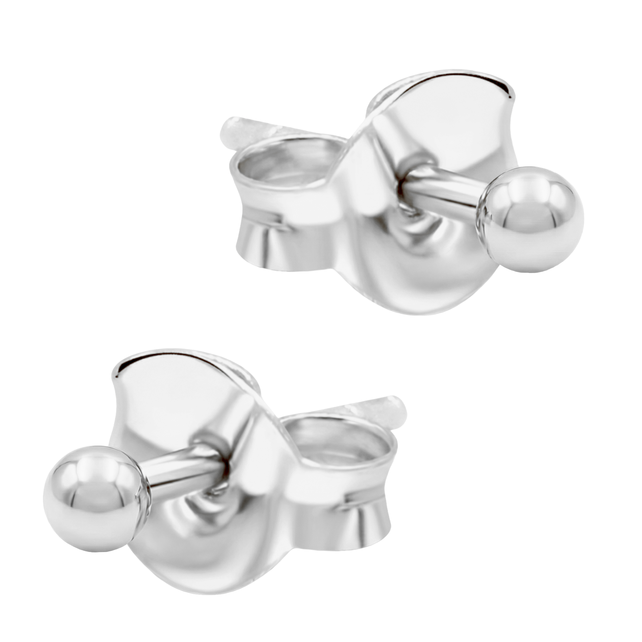 Minimal Sphere Stud Earring STS-7267