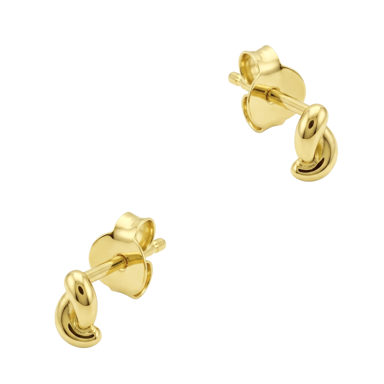 Minimal Swirl Stud Earring STS-7278