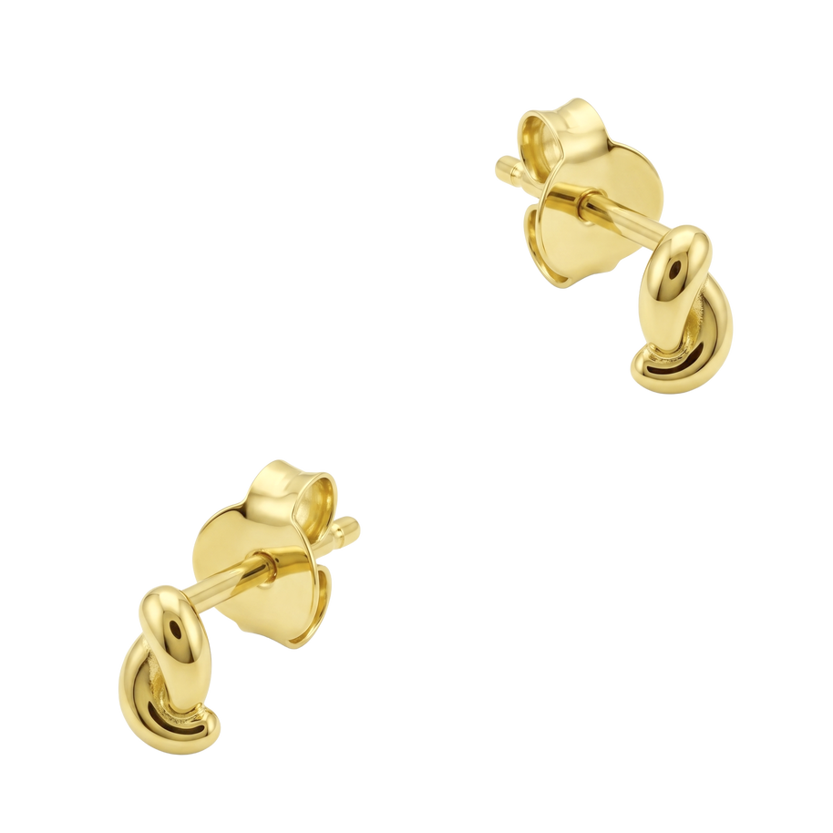 Minimal Swirl Stud Earring STS-7278