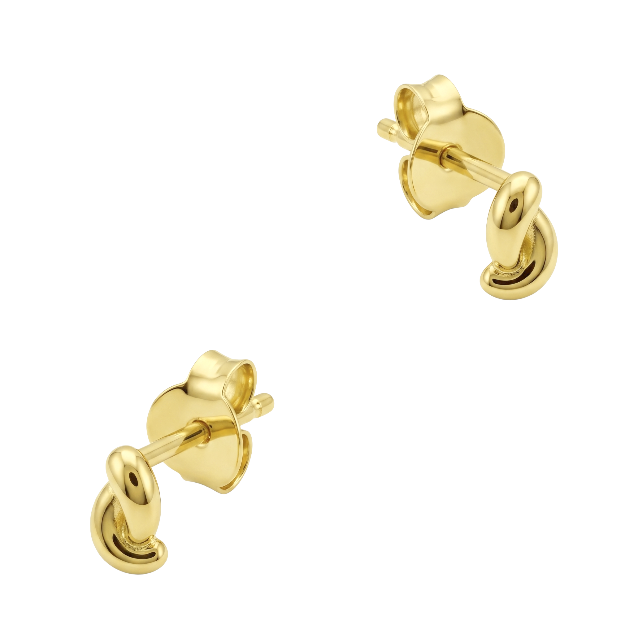 Minimal Swirl Stud Earring STS-7278