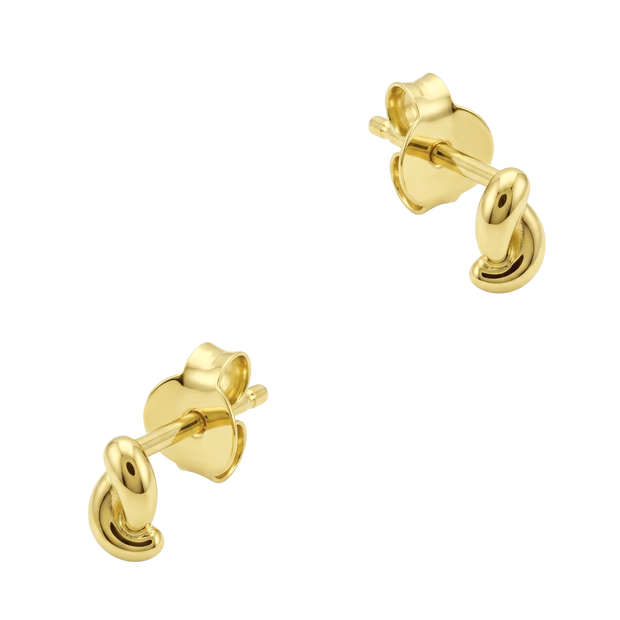 Minimal Swirl Stud Earring STS-7278
