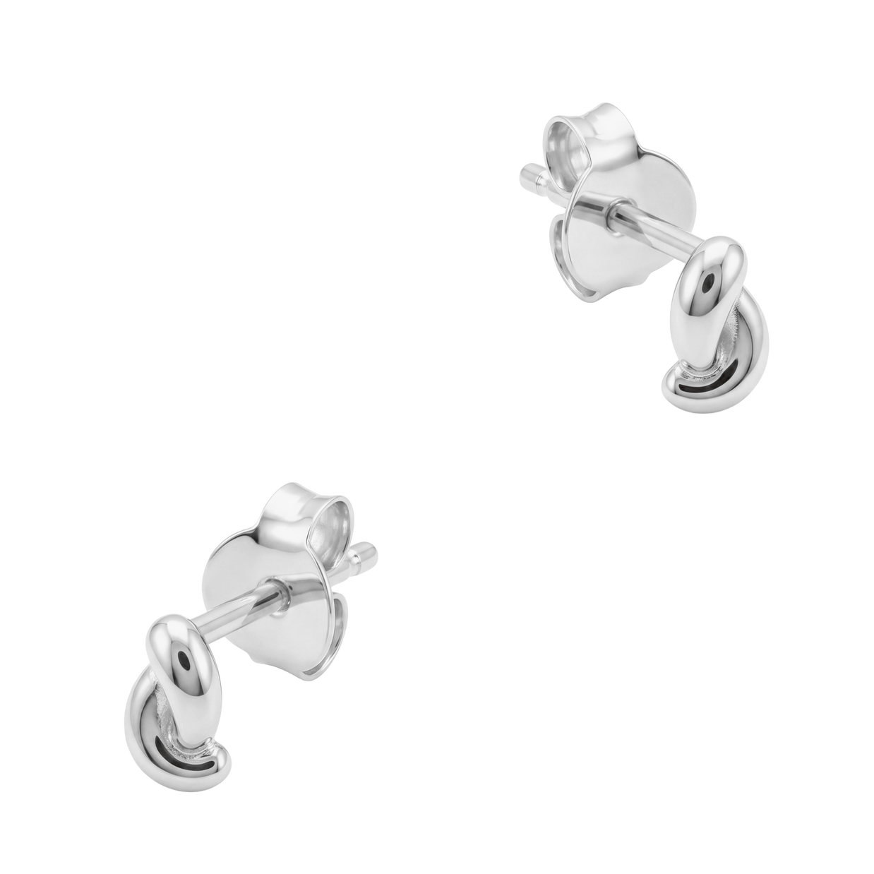 Minimal Swirl Stud Earring STS-7278
