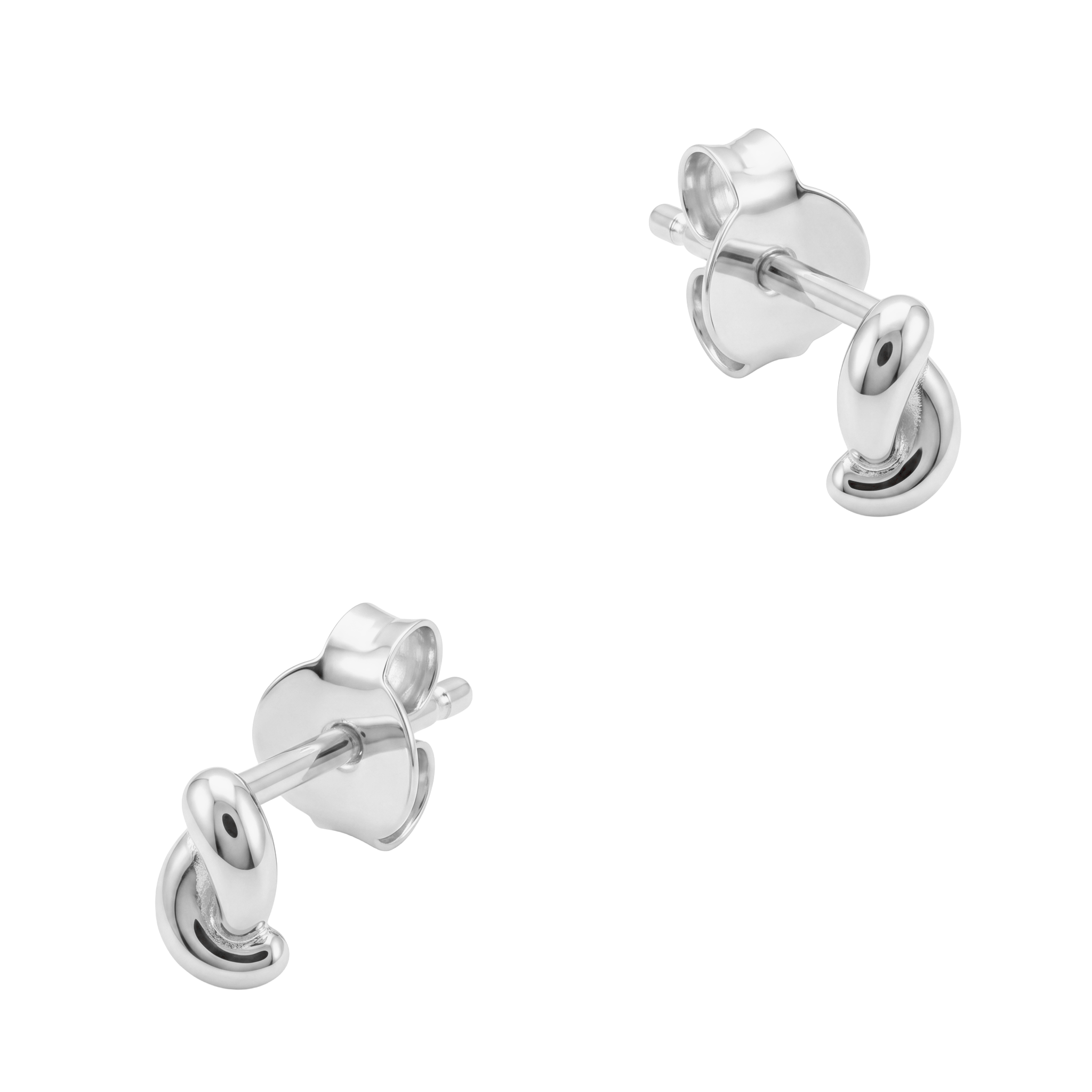 Minimal Swirl Stud Earring STS-7278
