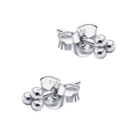 Triple Ball Cluster Stud Earring STS-7285