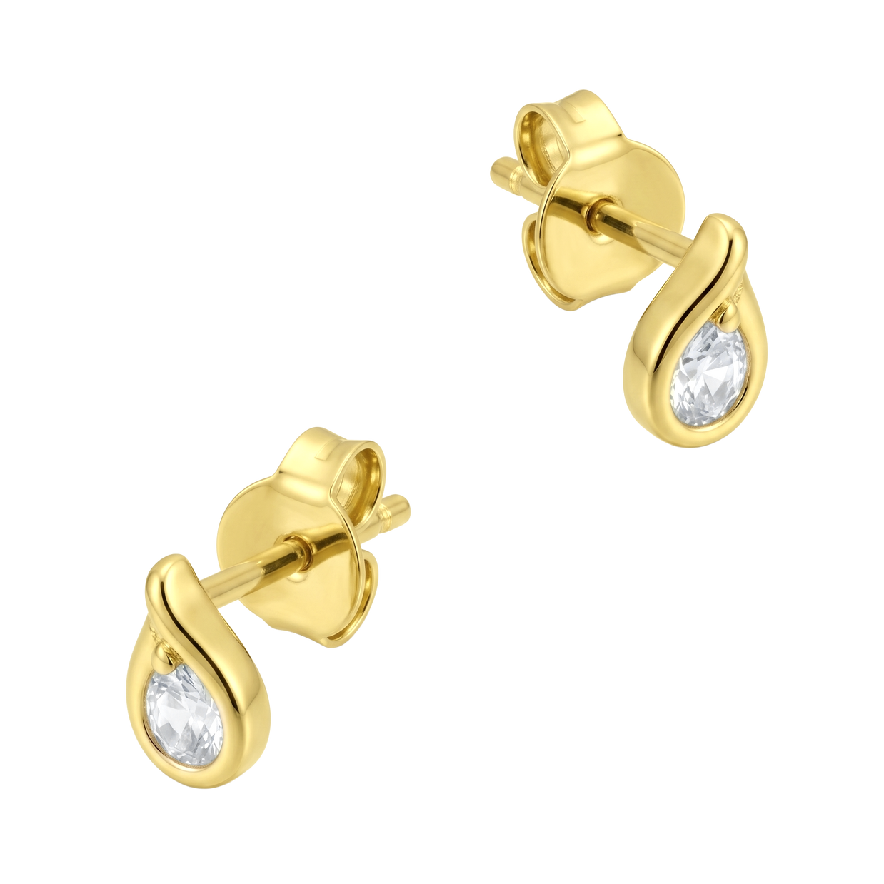 Crystal Tear Stud Earring STS-7288