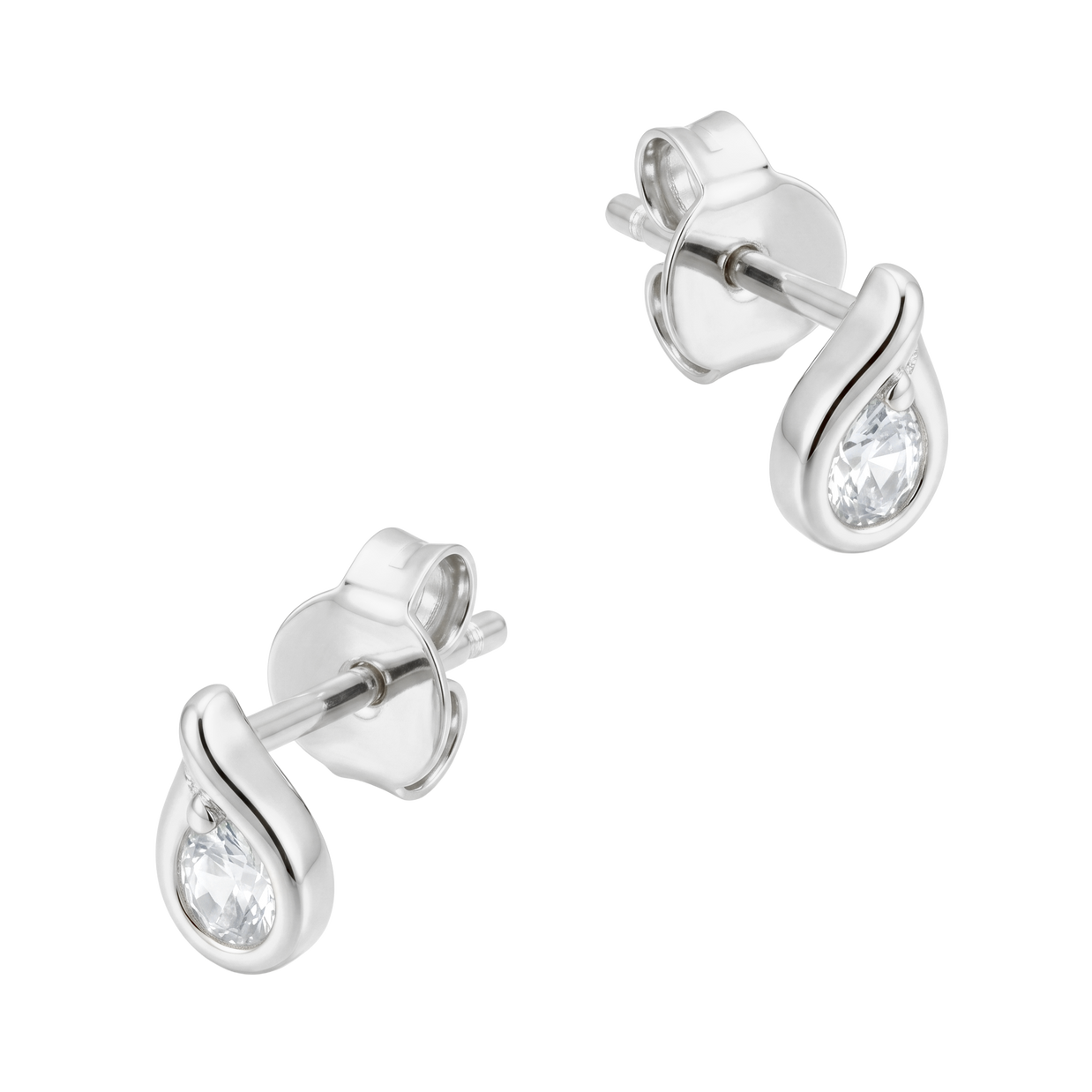 Crystal Tear Stud Earring STS-7288
