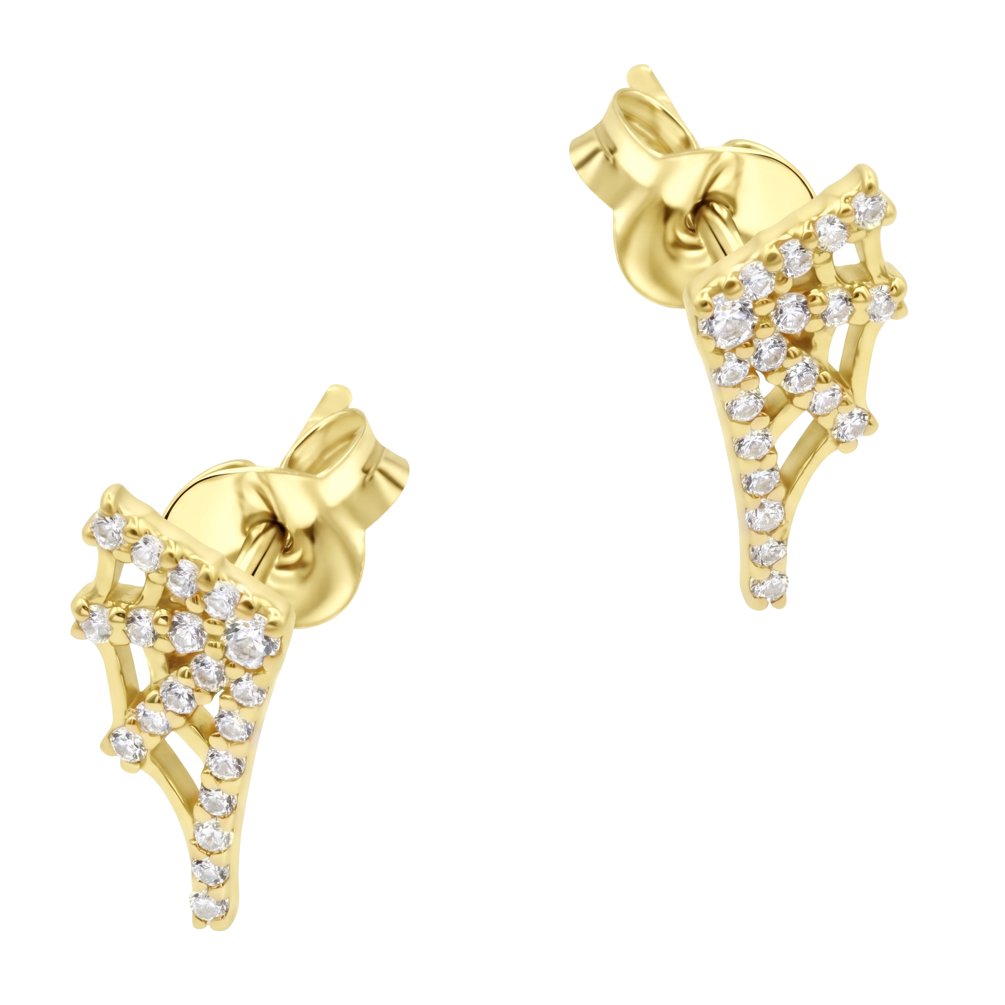Spider Web Stud Earring STS-7290