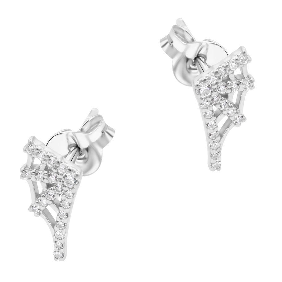 Spider Web Stud Earring STS-7290