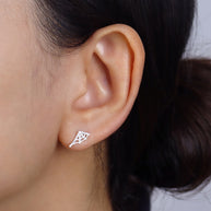 Spider Web Stud Earring STS-7290
