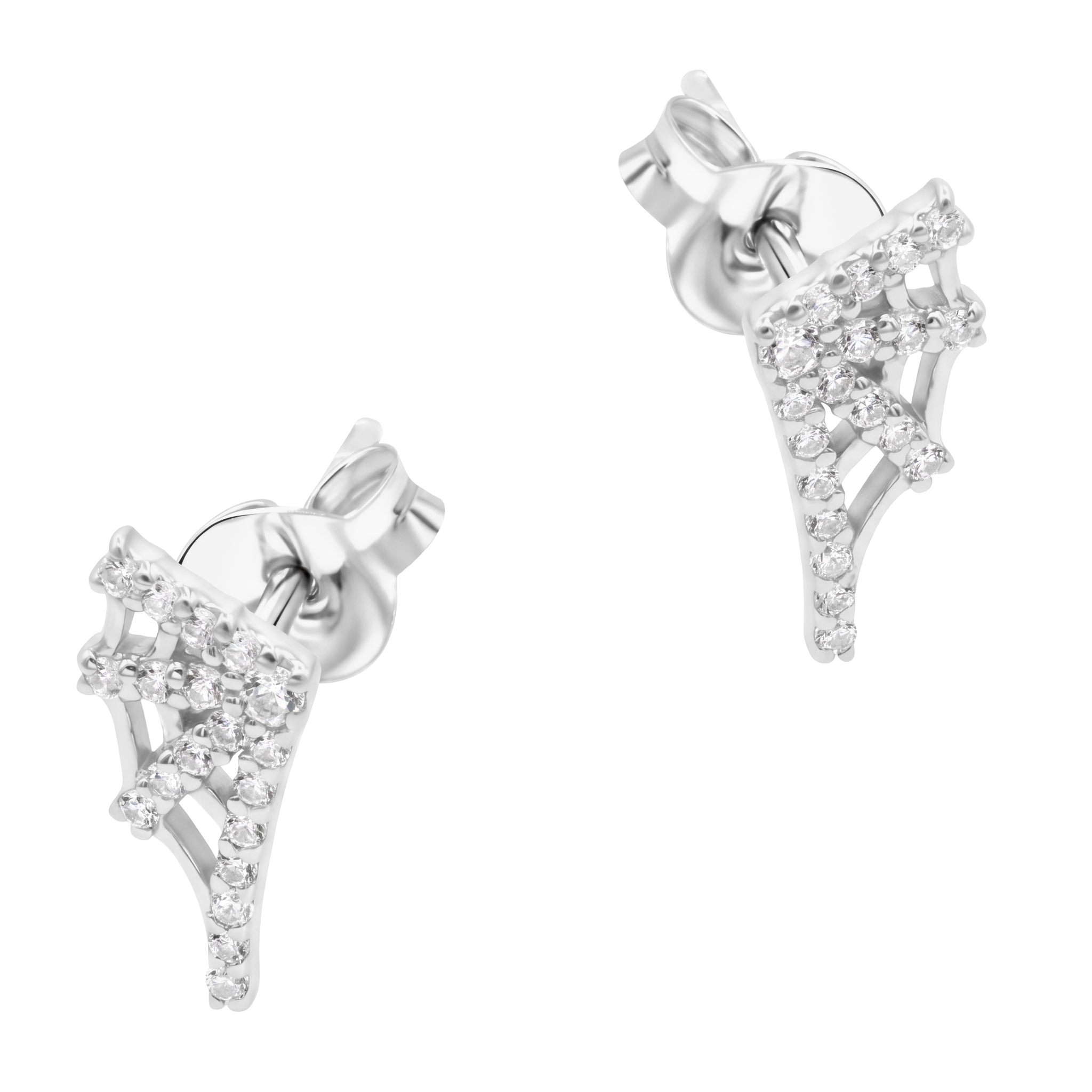 Spider Web Stud Earring STS-7290