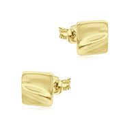 Wavy Square Stud Earring STS-7292