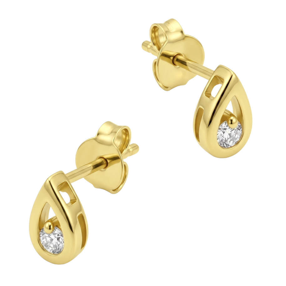 Luna Drop Stud Earring STS-7303