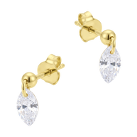 Pure Drop Sparkle Stud Earring STS-7310