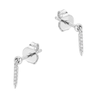 Crystal Spike Drop Stud Earring STS-7314