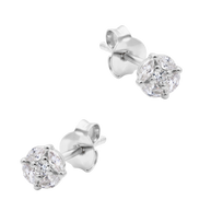 Sparkling CZ Stud Earring STS-7321