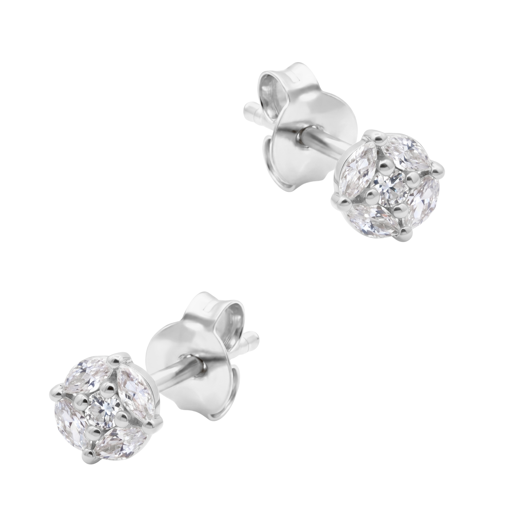 Sparkling CZ Stud Earring STS-7321