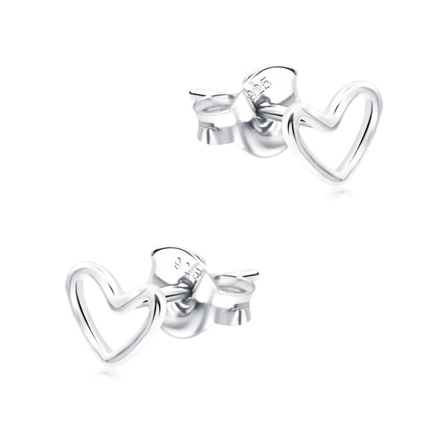 Heart Shaped Stud Earring STS-7348