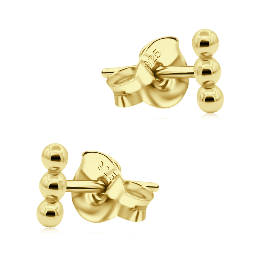 Trio Ball Stud Earring STS-7351