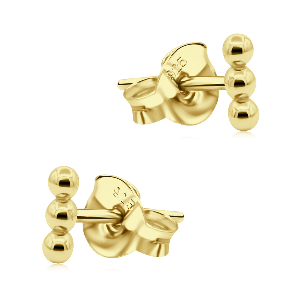 Trio Ball Stud Earring STS-7351